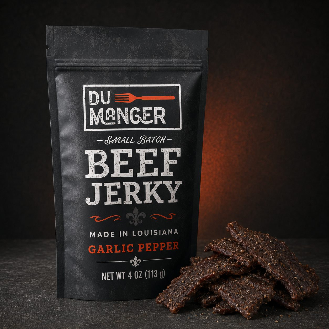 Garlic Pepper Beef Jerky