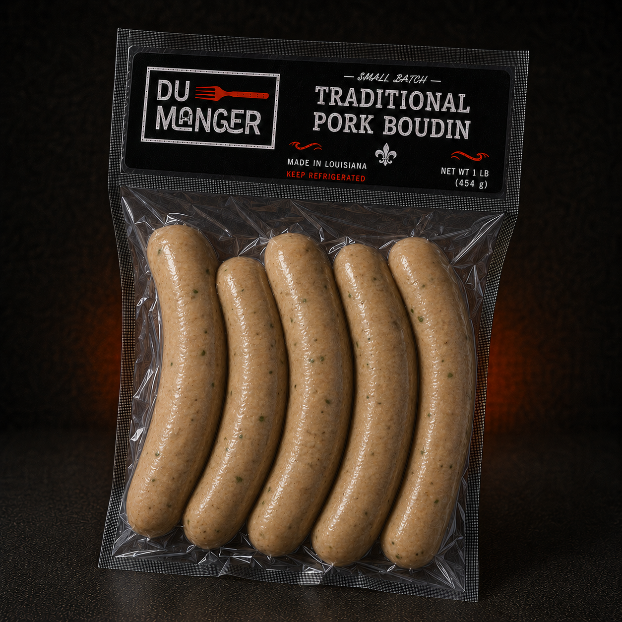 Traditional Pork Boudin