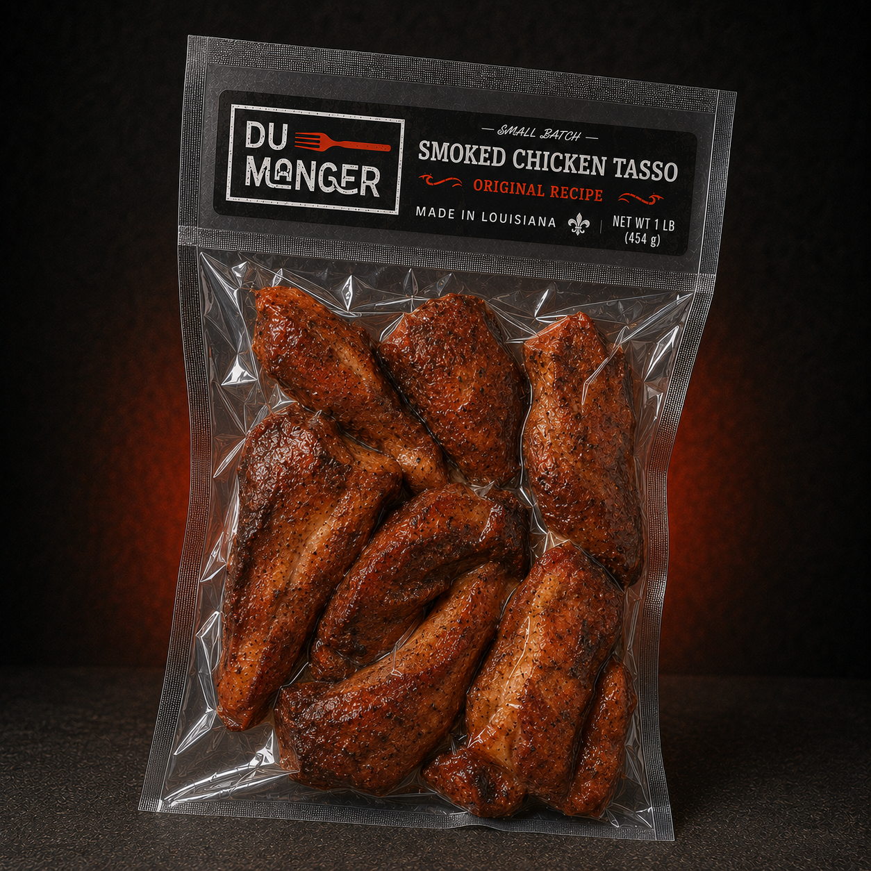 Smoked Chicken Tasso