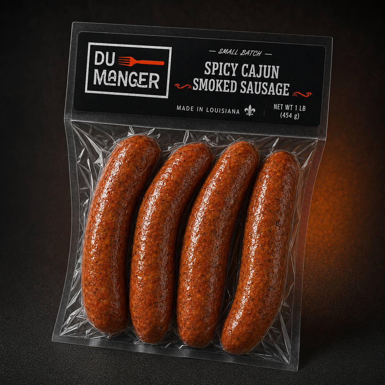 Spicy Cajun Smoked Sausage